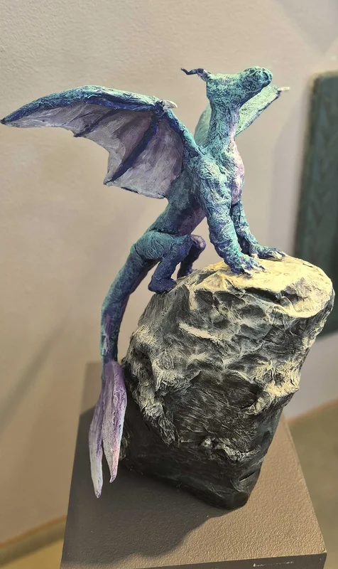 Skulptur Dragon av CheeseCakeBirdBread