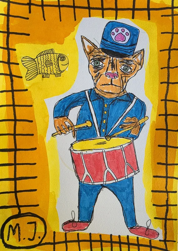 Slå på trumman. av Mikael Jonsson
