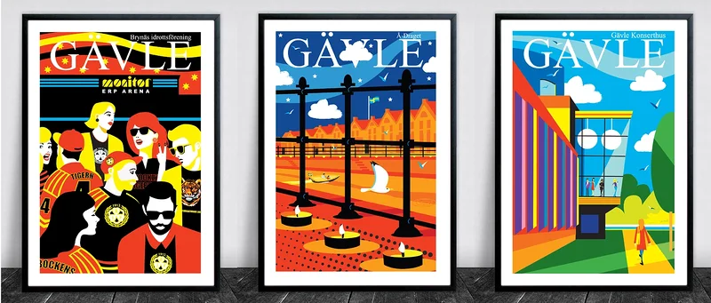 Gefle iconographica av Ola Carlberg