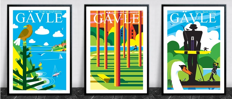 Gefle iconographica av Ola Carlberg