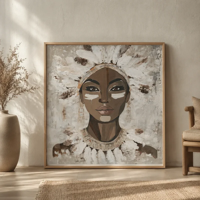 Keeper of Wisdom - Fine Art Print av Hesho Serray