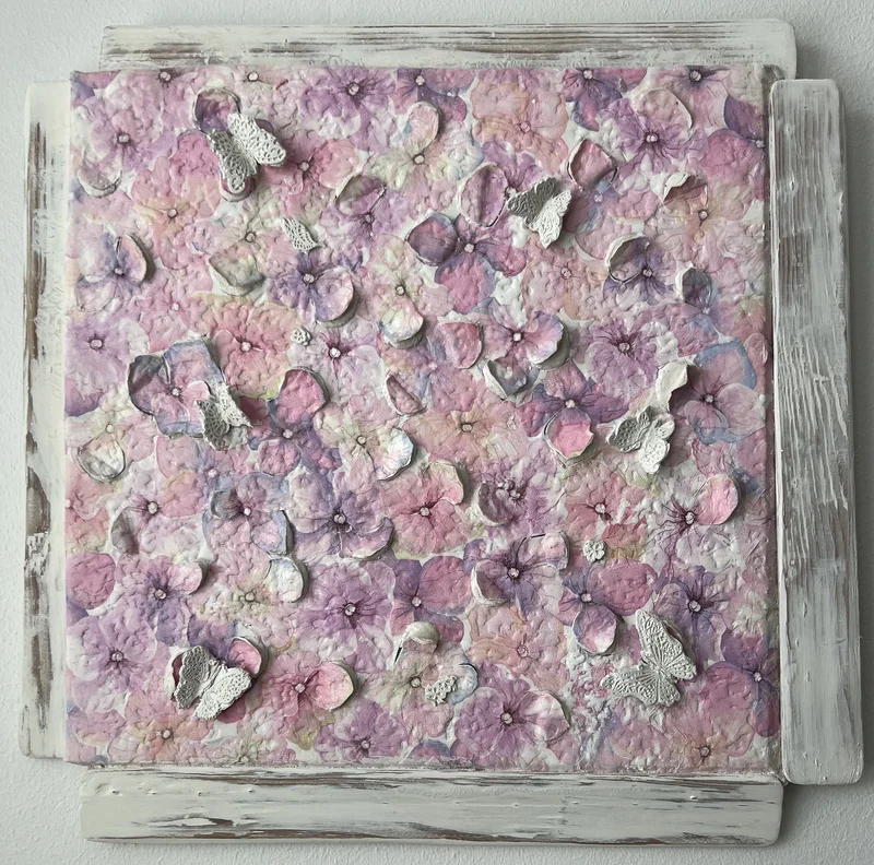 Hydrangea Reverie Rosa hortensior av Nadia Jahangiri