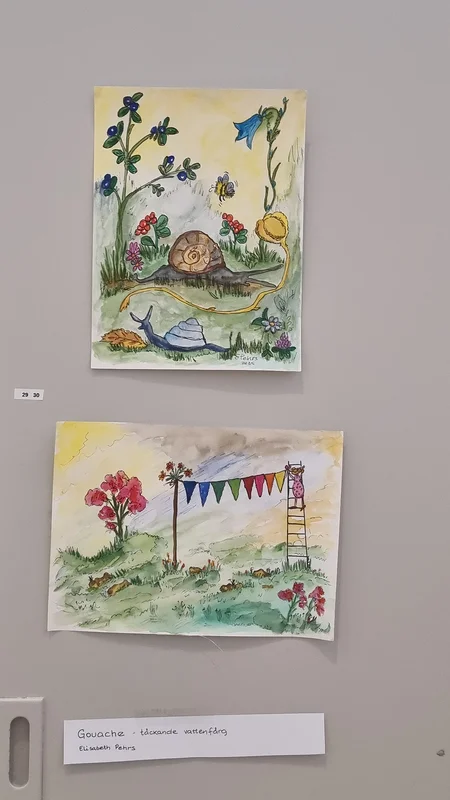 Sagovärld 2 bilder av Elisabeth Pehrs