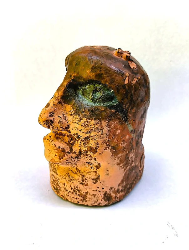 Skulptur Totem I (gubbe)  3500 kr av Gertrud Alfredsson