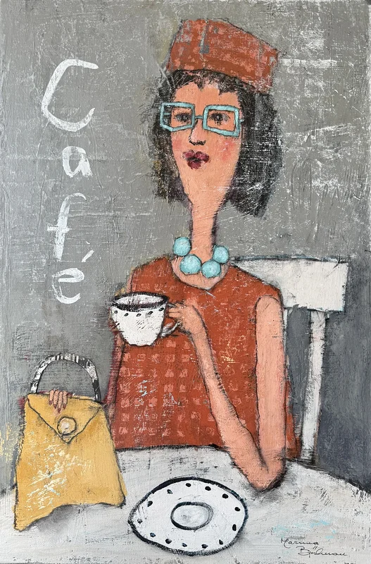 Kaffepaus av Marina Björkman