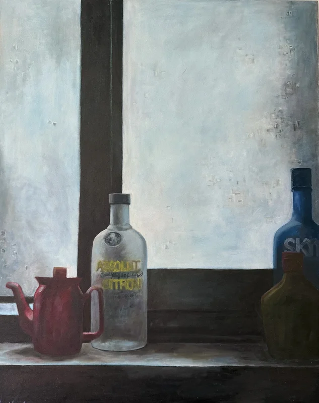 Oljemålning Still life av Leila Arjmandghojoor