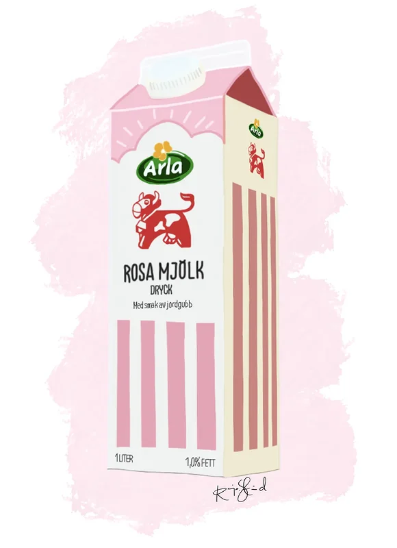 Rosa mjölk av Ronja Strid