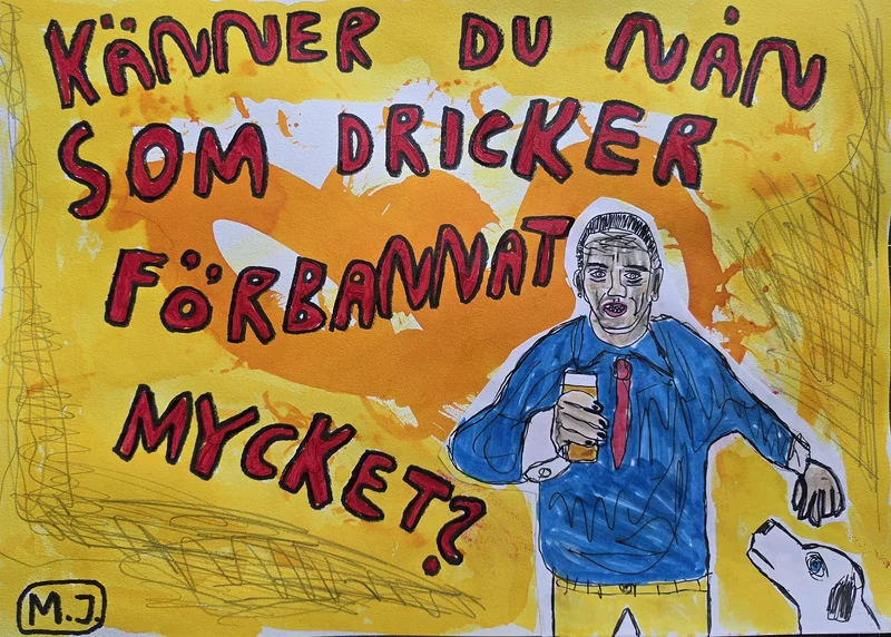 Känner du nån som dricker förbannat mycket? av Mikael Jonsson