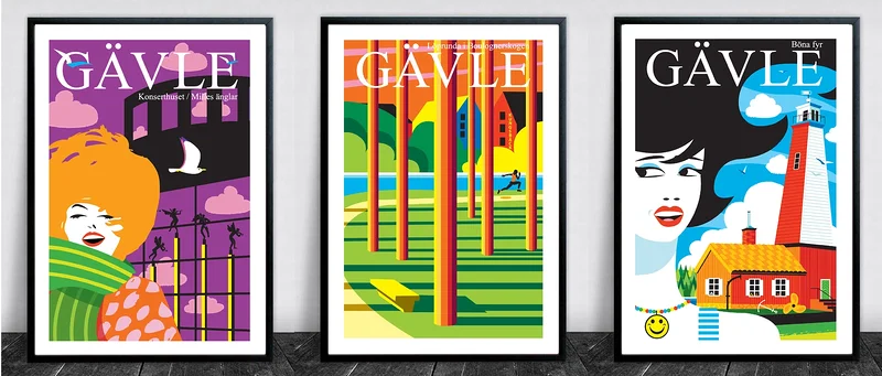 Gefle iconographica av Ola Carlberg