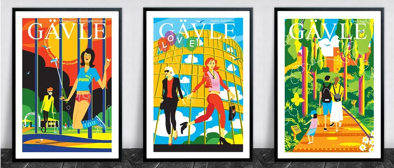 Gefle iconographica av Ola Carlberg