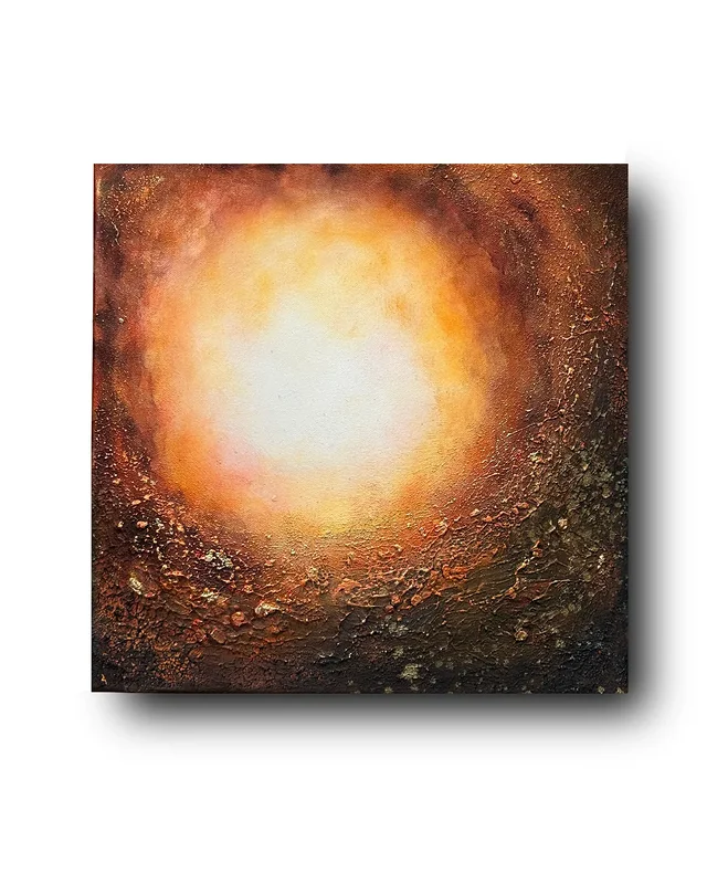Akrylmålning The light av Sara Kidby