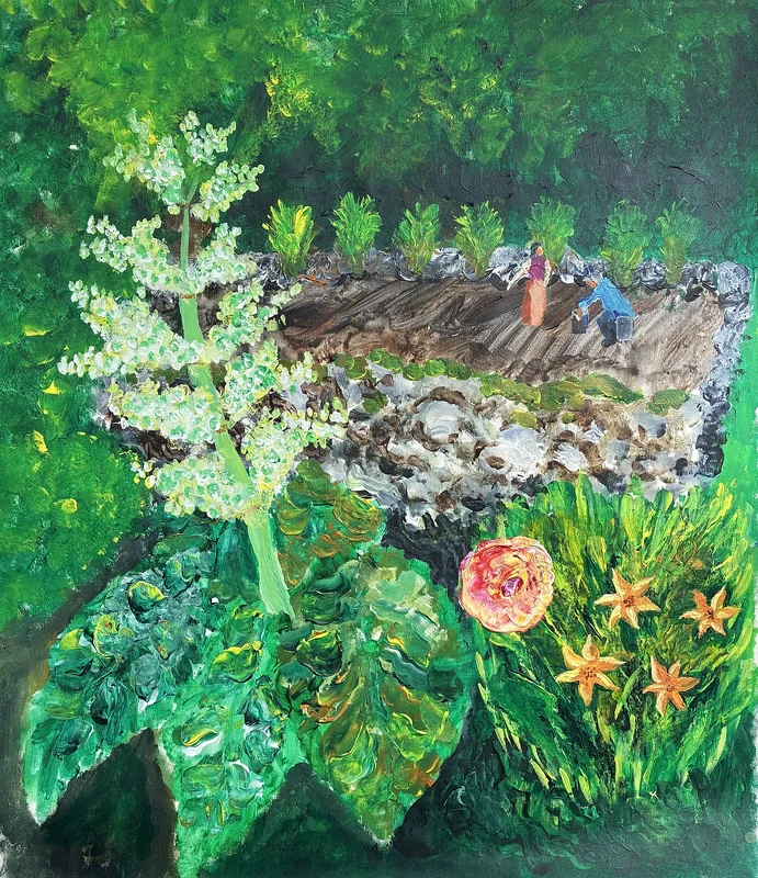 Rabarberblomman av Björn Ulander