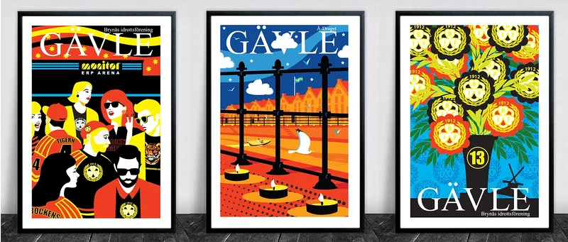 Gefle iconographica av Ola Carlberg