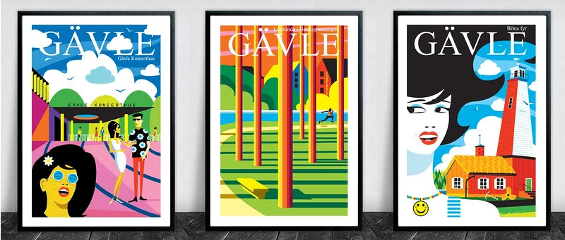 Gefle iconographica av Ola Carlberg