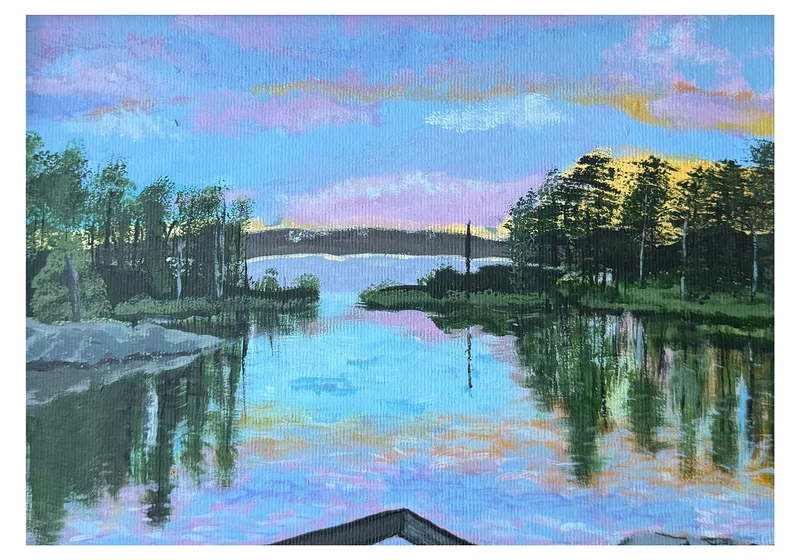 Akrylmålning Skräddarudden av (Never) Good Enough Art