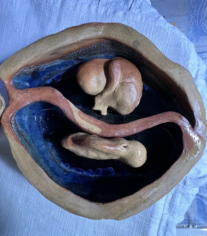 Skulptur av Bodil P