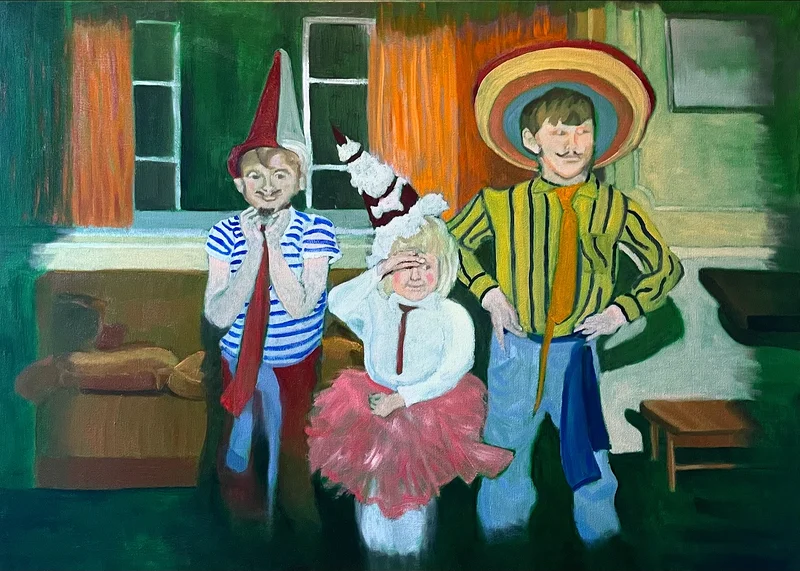 Super 8. Costume party. av Camilla Wolgers