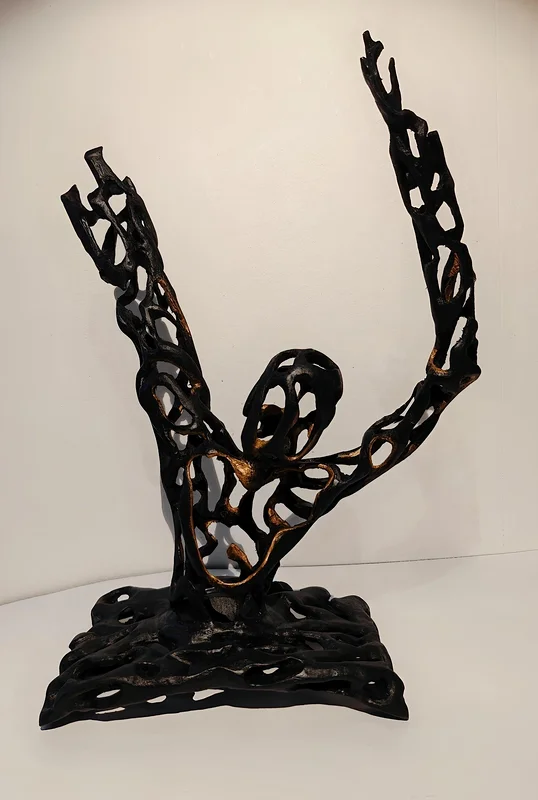 Skulptur Ur askan av Carl Vassgren