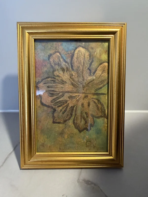 Akvarell Golden Relic av Maria S