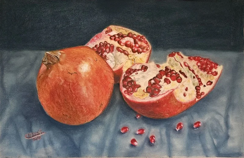 Garanatäpple av Eshragh Taratniya