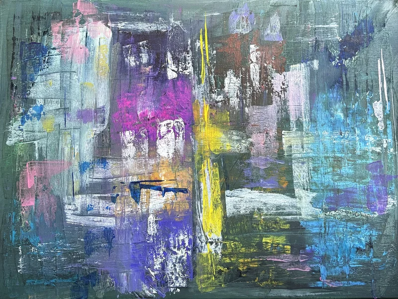 Akrylmålning Helhet av Ann-Christin (Acmpainting) Martinsson