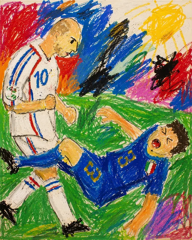 Zidane 2006 av Christoffer Lind