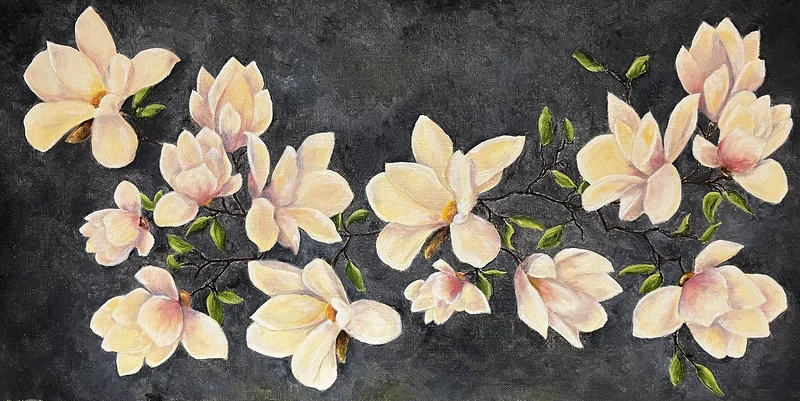 Oljemålning av Helen Boreson Holmberg