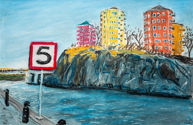 Danviksklippan av Oskar Gyllenhammar