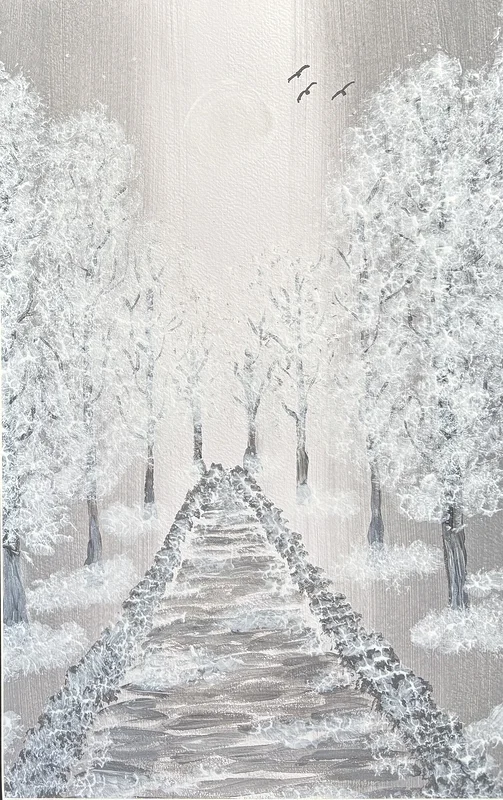 Akrylmålning Allen av Ann-Christin (Acmpainting) Martinsson