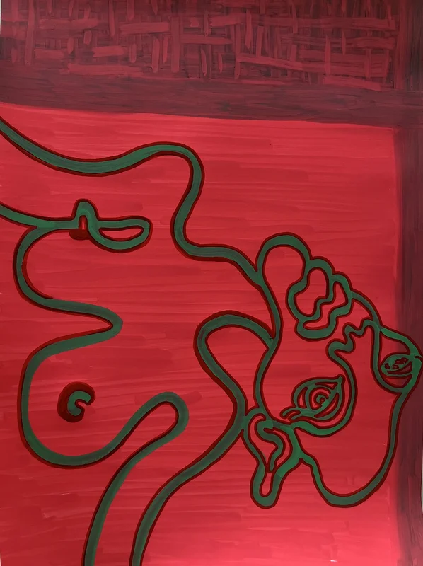 Swirl Woman av Leonora Elmersson