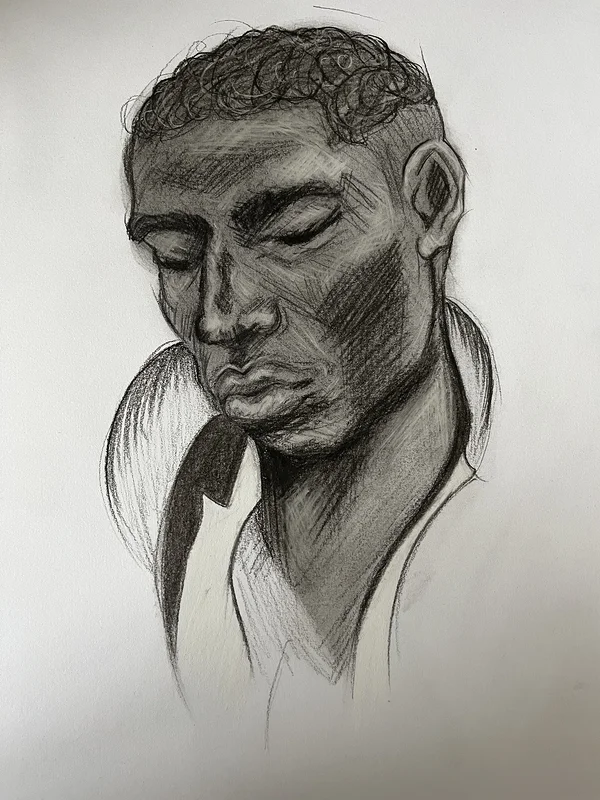 Young black man av Leonora Elmersson
