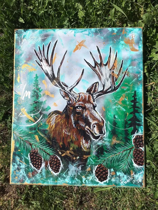 MOOSE THE KING av Fredrik J Nord