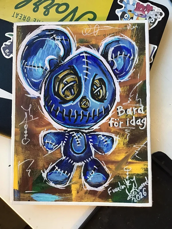 BLUEDABIDADIO av Fredrik J Nord