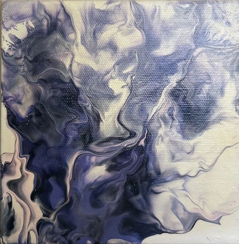 Akrylmålning Havet av Ann-Christin (Acmpainting) Martinsson