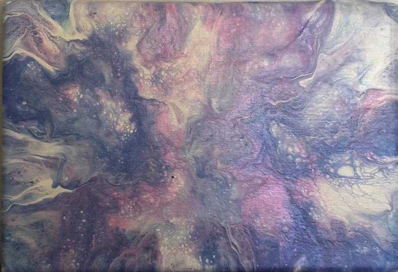 Akrylmålning Supernova av Ann-Christin (Acmpainting) Martinsson