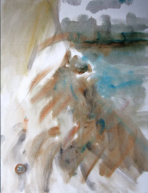 Oljemålning Approaching Harbour II av Jan Söderman