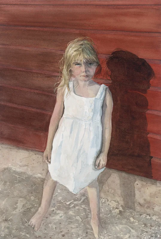 Akvarell av Jenny Hill
