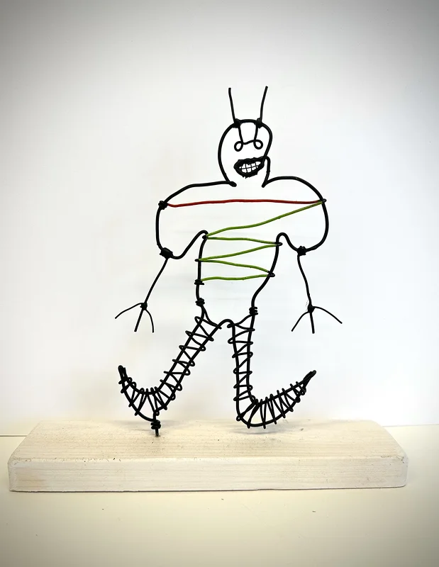Skulptur Monster av Sven Teglund