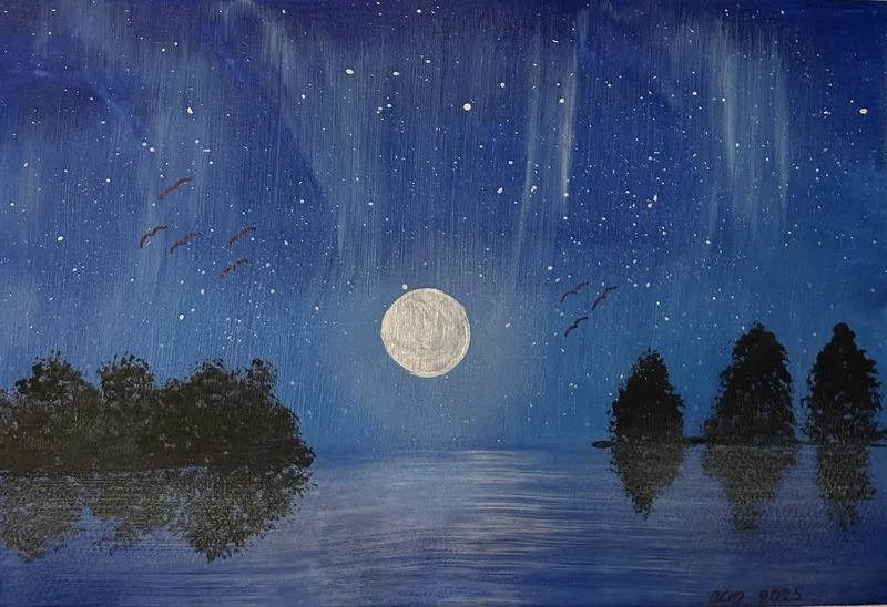Akrylmålning av Ann-Christin (Acmpainting) Martinsson