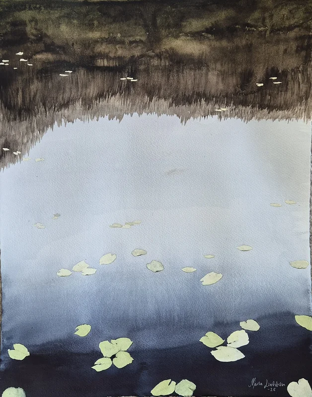 Akvarell av Maria Lindström