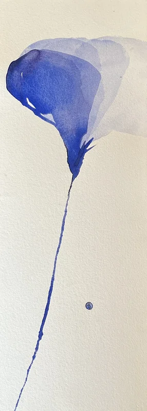 Akvarell Minimalism 2 av Hans Cullberg