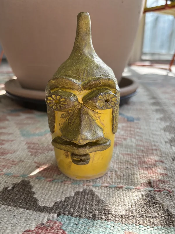 Skulptur Ståtlig krigare av Magnus Rosvall