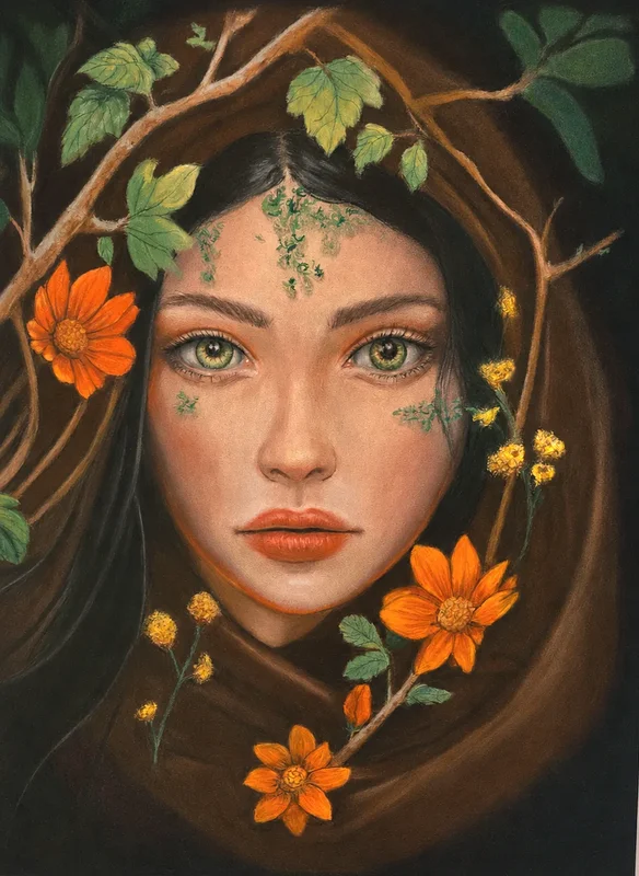 Autumn's embrace av Maria Blom