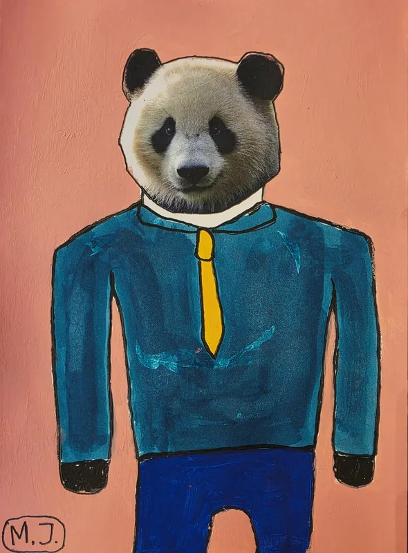 Pandaman av Mikael Jonsson
