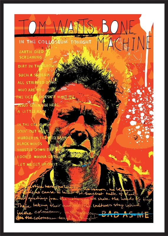 Tom Waits av Ola Carlberg