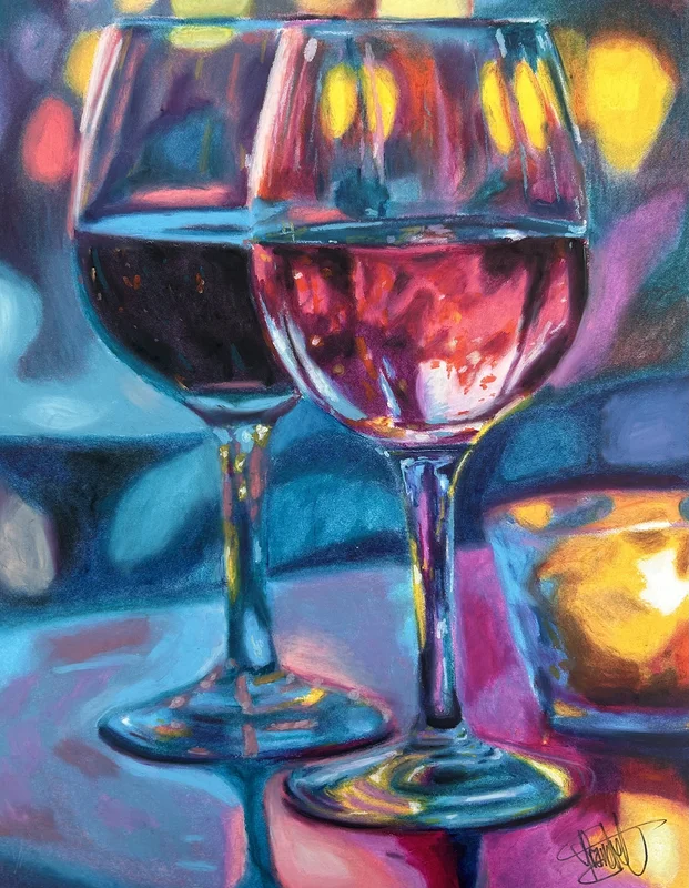 Rött och rosé av Christian Prändel