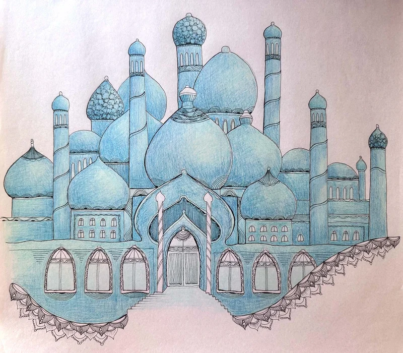 The blue city av Maria Bhardwaj