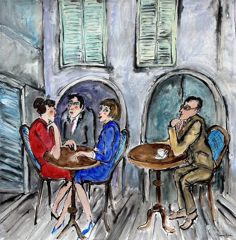 Le café de la jeunesse perdue av Susanne Nyholm