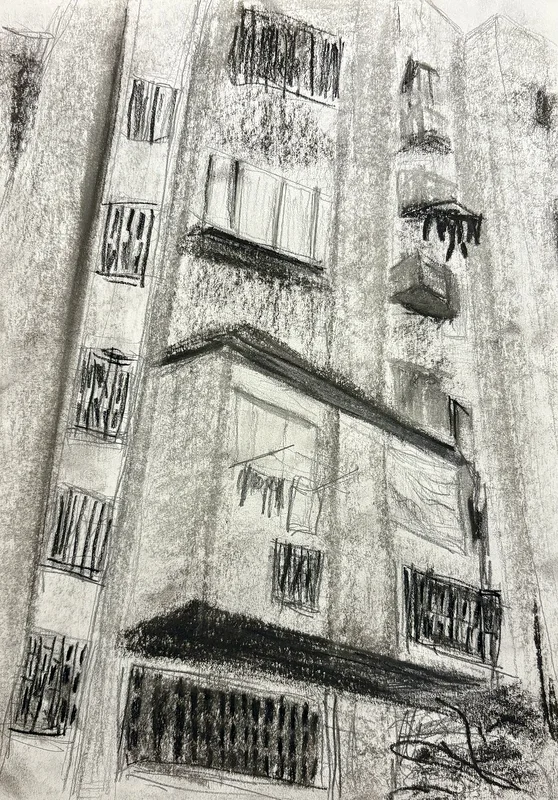 Tbilisi #1 av Katarina Rönndahl