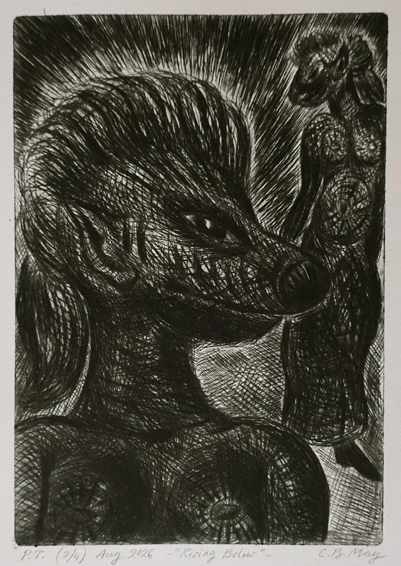Rising Below av Charles Benjamin May